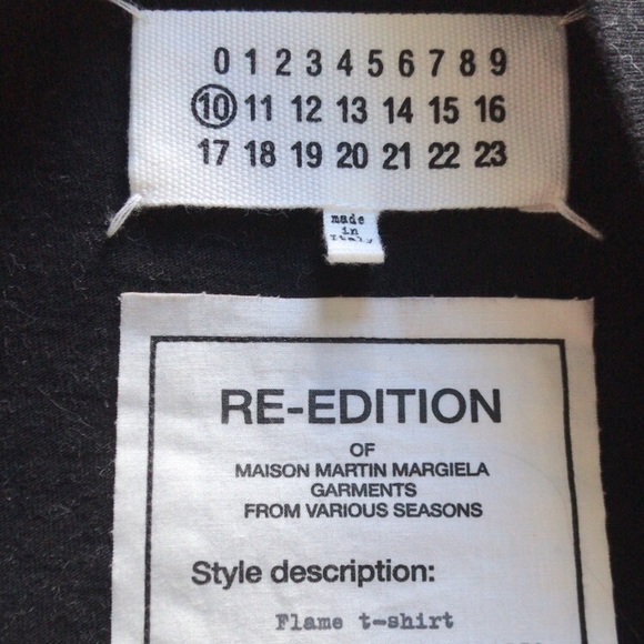 (SOLD) SS12 Maison Margiela Flame Shirt - Picture 3 of 4